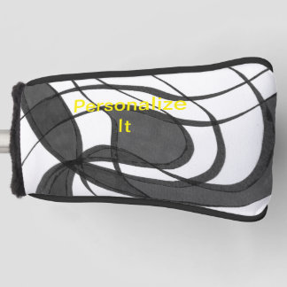 Een breed scala aan onderwerpen en design en dit golfheadcover