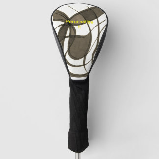 Een breed scala aan onderwerpen en design en dit golfheadcover