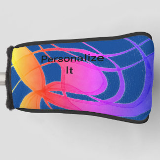 Een breed scala aan onderwerpen en design en dit golfheadcover
