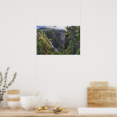 Een breed uitzicht op de avond - Hordaland, Noorwe Poster (Keuken)