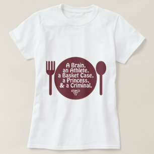 Een brein, een atleet, een Hoesje... Pop cultuur T-shirt