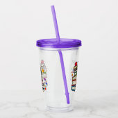 Een Brenda K Davies boek een dag houdt de realitei Acryl Drinkbeker (Links)