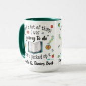 Een Brenda K Davies-boek Mok (Voorkant links)