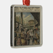 Een Breton bruiloft in Parijs Metalen Ornament (Rechts)