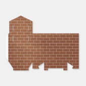 Een Brick Wall Favor Box Bedankdoosjes (Uitgevouwen)