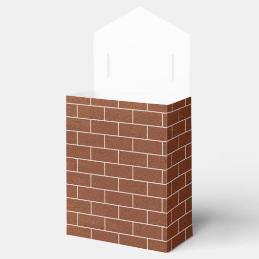 Een Brick Wall Favor Box Bedankdoosjes (Geopend)