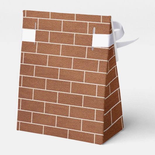 Een Brick Wall Favor Box Bedankdoosjes (Achterkant)