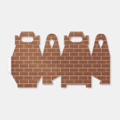 Een Brick Wall Favor Box Bedankdoosjes (Uitgevouwen)