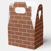Een Brick Wall Favor Box Bedankdoosjes (Geopend)