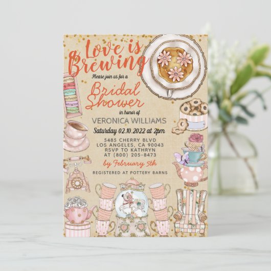 Een Bridal is de Uitnodiging van de Schoeisel van  (Staand voorkant)