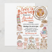 Een Bridal is de Uitnodiging van de Schoeisel van (Voorkant / Achterkant)
