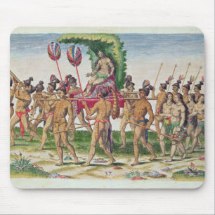 Een bride wordt vervoerd muismat