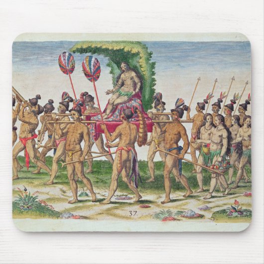 Een bride wordt vervoerd muismat (Voorkant)