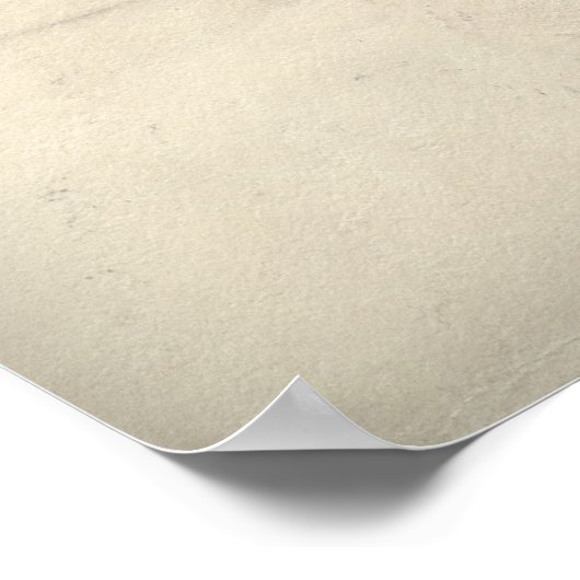 "Een brief aan God" Religieus gedicht Poster-groot Poster (Hoek)