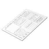 Een brief aan Tooth Fairy Stationery Notitieblok (Schuin)