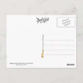 Een brief schrijven in New York City Briefkaart (Achterkant)