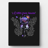 Een brief uit de hemel fotoplaat (voorkant)