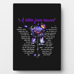 Een brief uit de hemel fotoplaat