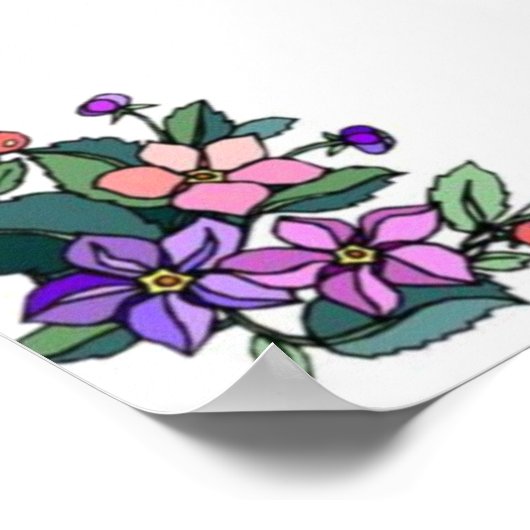 Een brief van een vriend. Tweede deel... Poster (Hoek)