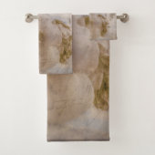 Een brief van gisteren - Antiek Roos en windmollen Bad Handdoek (Insitu)