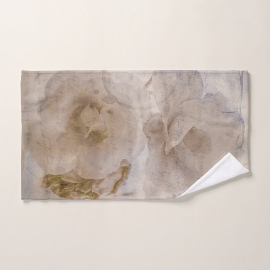 Een brief van gisteren - Antiek Roos en windmollen Bad Handdoek (Handdoek)