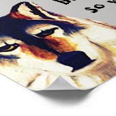 EEN BRIEF VAN HET POSTER WILDE DIEREN (Hoek)