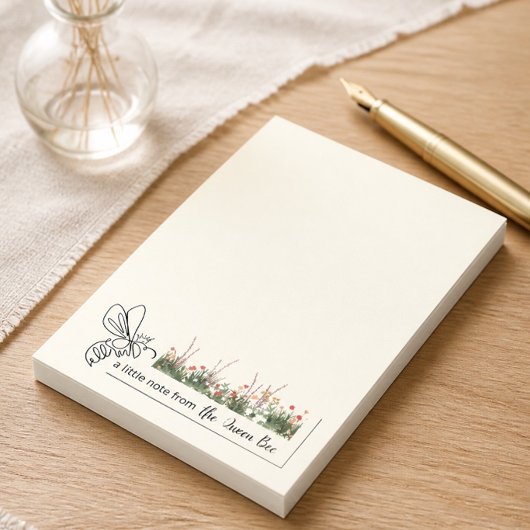 Een briefje van de Koningin Bee-notities Post-it® Notes