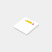 Een briefje van de leraar Potlood Thema Post-it® Notes (Schuin)