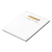 Een briefje van juf Potlood Notitie Notitieblok (Linkerzijde)