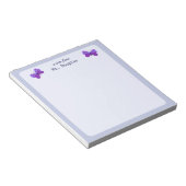 Een briefje van Teacher Notitieblok (Schuin)