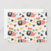 een briefkaart (Voorkant / Achterkant)