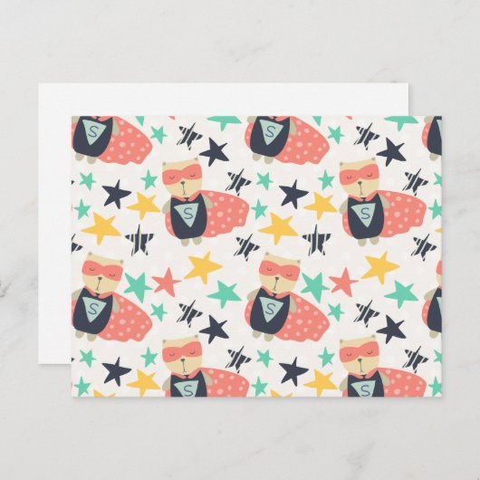 een briefkaart (Voorkant / Achterkant)