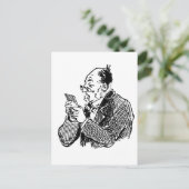 Een Briefkaart lezen (Staand voorkant)