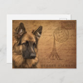 Een briefkaart uit parijs (Voorkant / Achterkant)