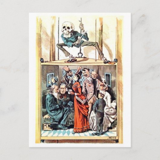 Een briefkaart van de doodsval (Voorkant)