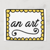 Een briefkaart van de Kunst (Voorkant)