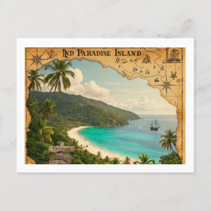 Een briefkaart van een verborgen paradijselijke I