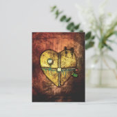 Een Briefkaart van het hart van minder gebroken Go (Staand voorkant)