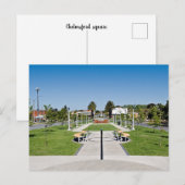 Een briefkaart van normale grootte (Voorkant / Achterkant)