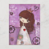 Een Briefkaart van prinses (Voorkant)