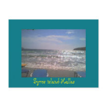 Een BRIEFKAART van sYROS ISland-Griekenland