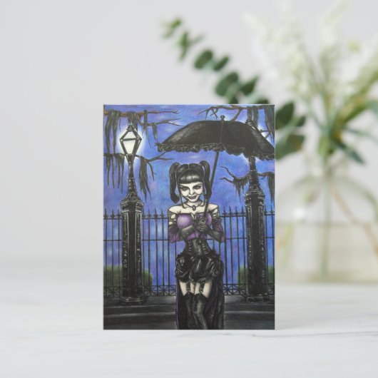 Een Briefkaart voor de middernacht (Staand voorkant)