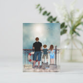 Een Briefkaart voor de oceaan van Tenderness (teks (Staand voorkant)