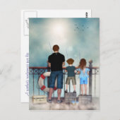 Een Briefkaart voor de oceaan van Tenderness (teks (Voorkant / Achterkant)