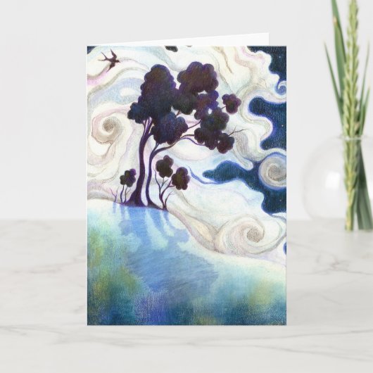 Eén Bright Night Kaart (Voorkant)