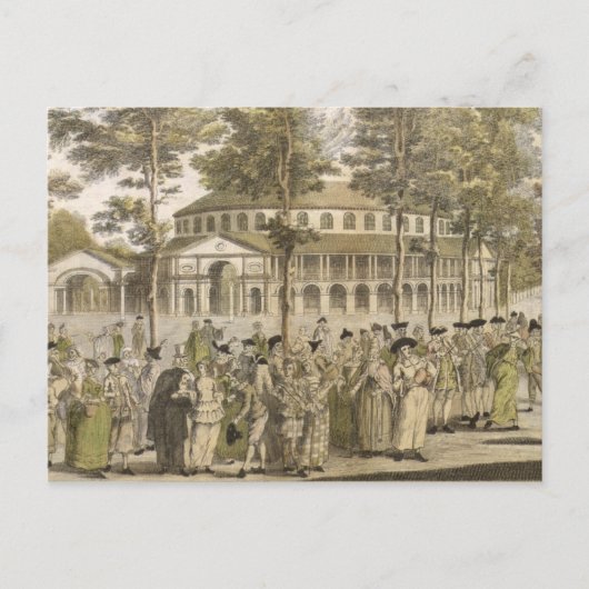 Een bril in Ranelagh Gardens, met de Rotunda Briefkaart (Voorkant)