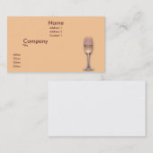 Eén bril visitekaartje (Voorkant / Achterkant)