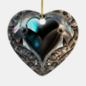 Een briljant hart Ornament (Achterkant)