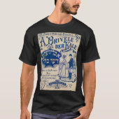 Een Brivele der boerenkool. Jiddisch Bladmuziek T-shirt (Voorkant)