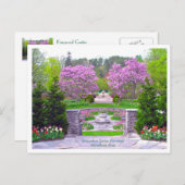 EEN BRON OM TE ONTHOUDEN / SCHOONHEID IN DE TUINEN BRIEFKAART (Voorkant / Achterkant)